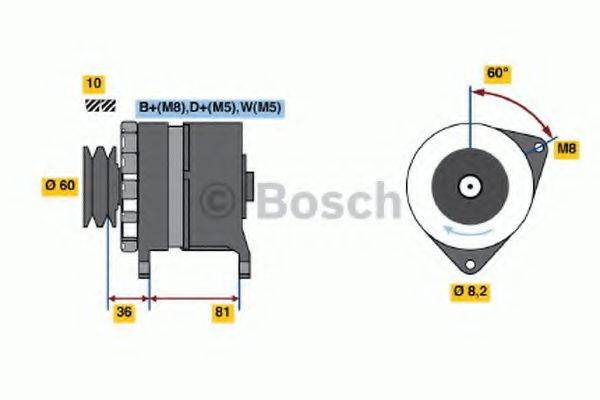 BOSCH 3414 Генератор