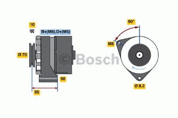 BOSCH 3416 Генератор