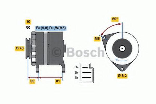 BOSCH 3420 Генератор