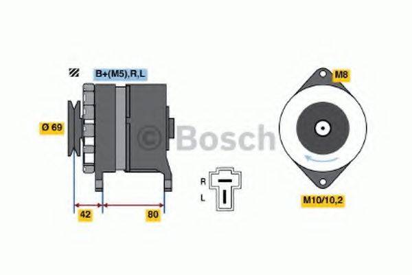 BOSCH 3428 Генератор