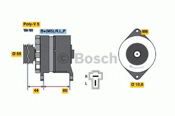 BOSCH 3429 Генератор