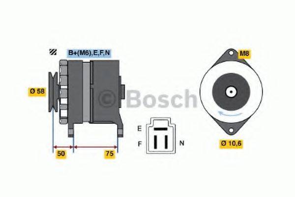 BOSCH 3433 Генератор