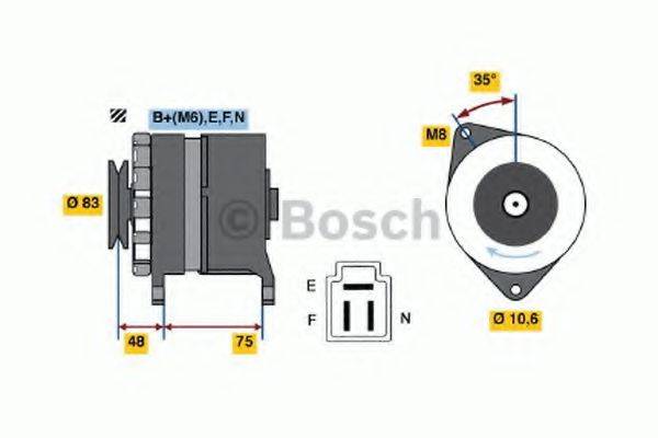 BOSCH 3434 Генератор