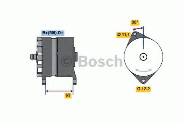 BOSCH 3442 Генератор