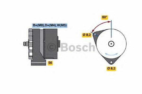 BOSCH 3443 Генератор