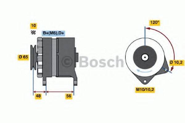BOSCH 3449 Генератор