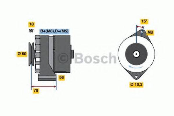 BOSCH 3452 Генератор