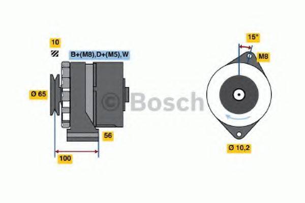 BOSCH 3453 Генератор