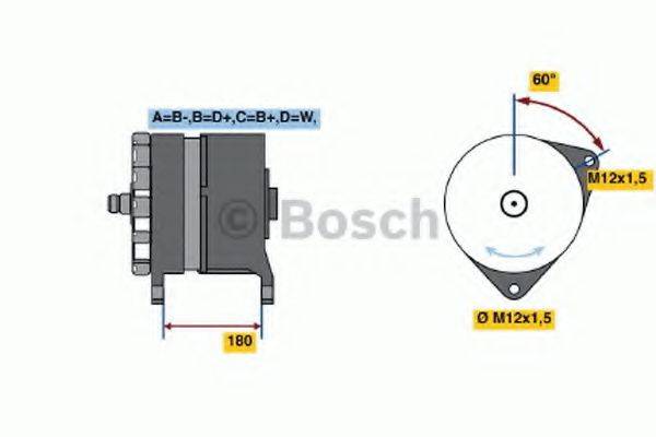 BOSCH 3460 Генератор