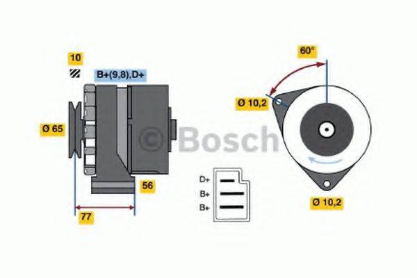 BOSCH 3462 Генератор