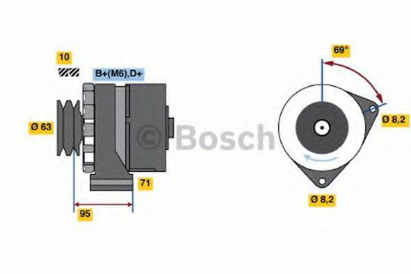 BOSCH 3470 Генератор