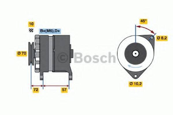 BOSCH 3473 Генератор