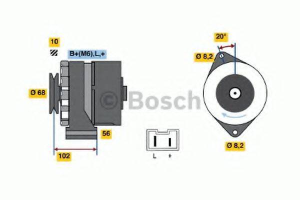 BOSCH 3474 Генератор