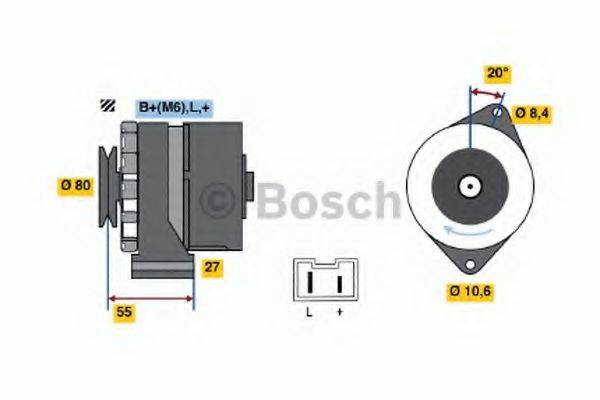 BOSCH 3476 Генератор