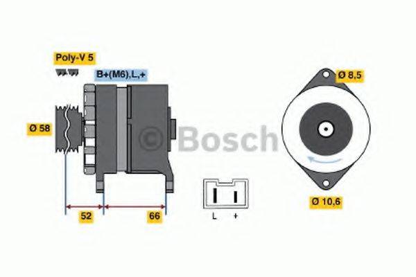BOSCH 3481 Генератор
