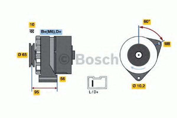 BOSCH 3483 Генератор