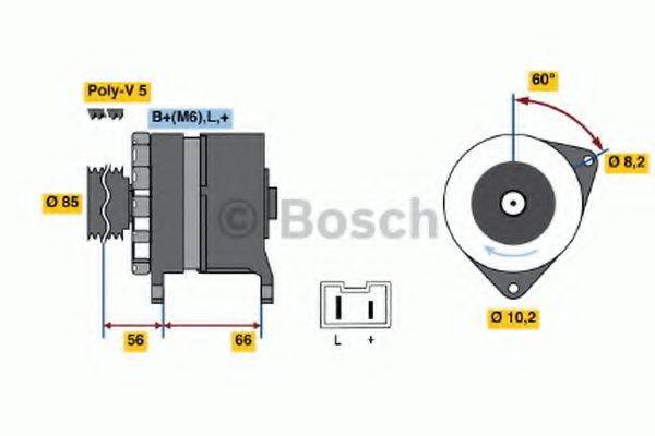 BOSCH 3487 Генератор