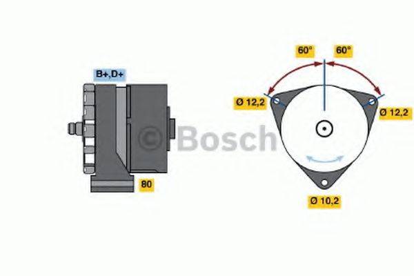 BOSCH 3494 Генератор