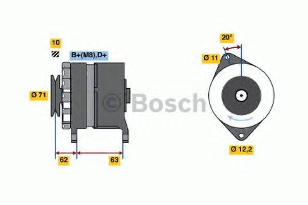 BOSCH 3502 Генератор
