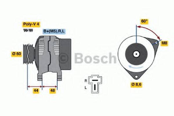 BOSCH 3529 Генератор