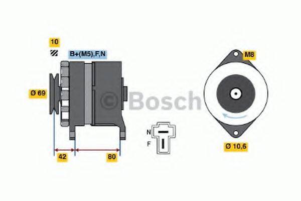 BOSCH 3539 Генератор