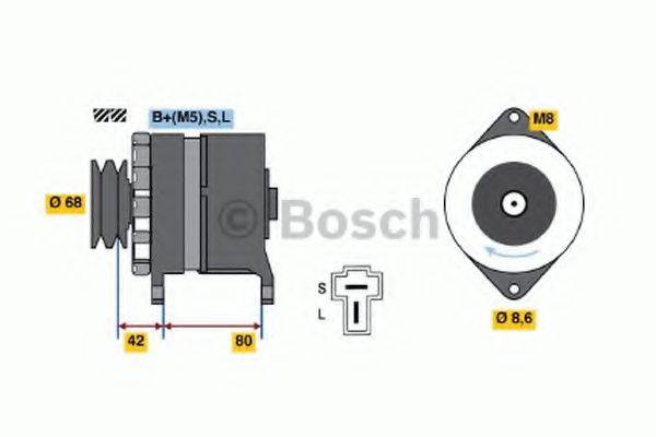BOSCH 3543 Генератор