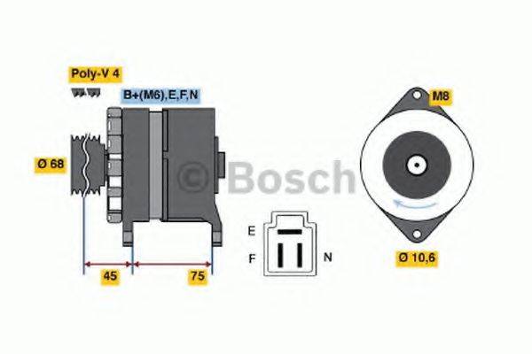 BOSCH 3552 Генератор