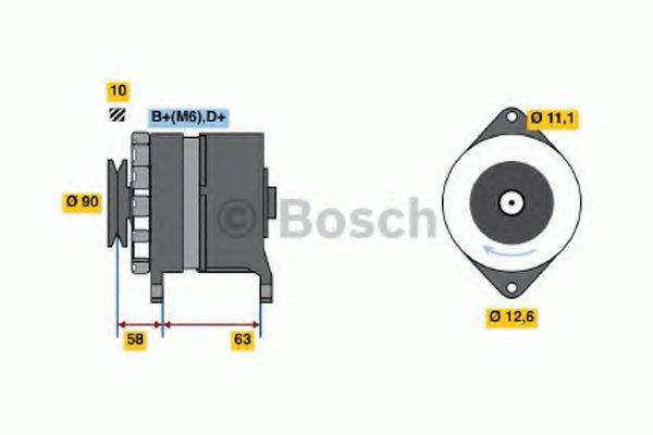 BOSCH 3563 Генератор