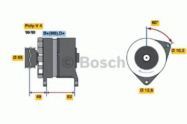 BOSCH 3572 Генератор