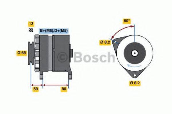 BOSCH 3573 Генератор