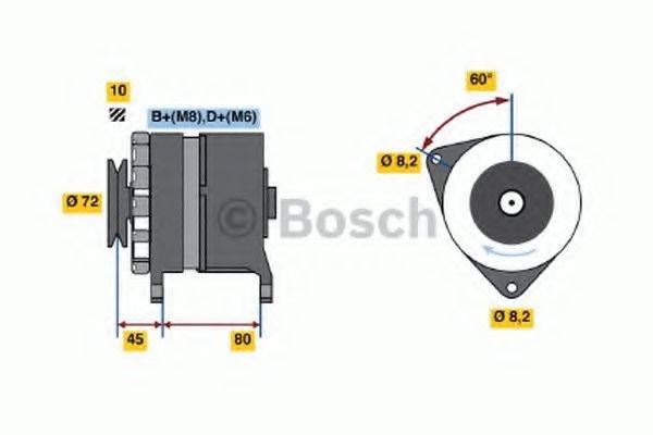 BOSCH 3574 Генератор
