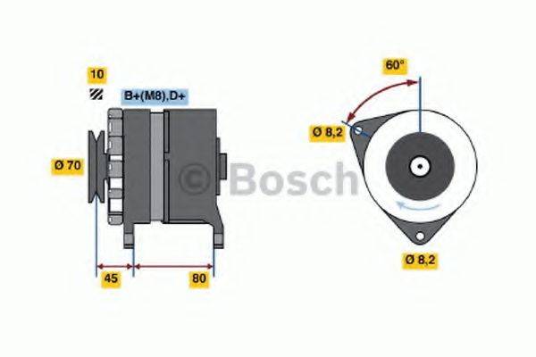 BOSCH 3575 Генератор