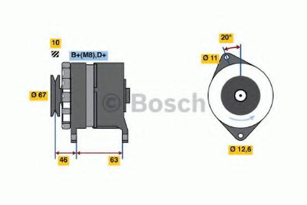 BOSCH 3577 Генератор