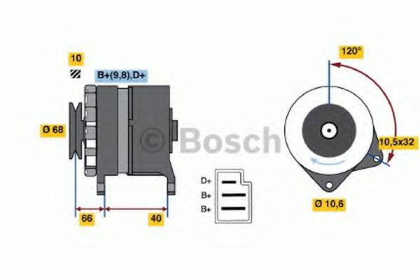 BOSCH 3578 Генератор