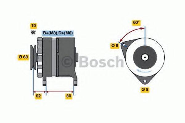 BOSCH 3580 Генератор