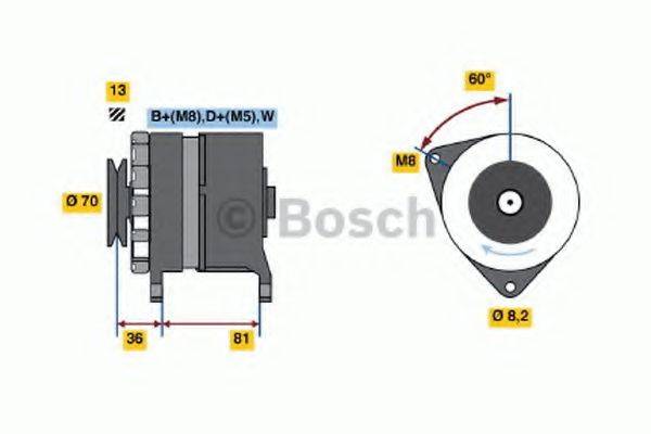 BOSCH 3600 Генератор