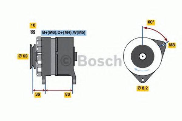 BOSCH 3604 Генератор