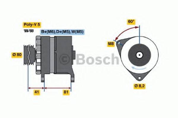 BOSCH 3610 Генератор