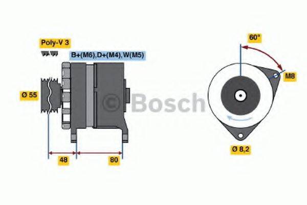BOSCH 3619 Генератор