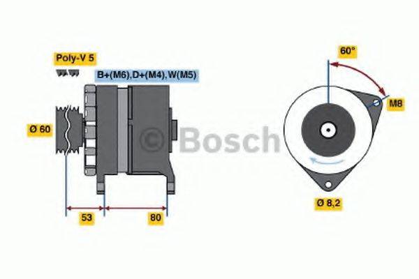 BOSCH 3621 Генератор