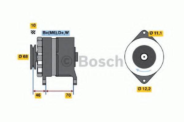 BOSCH 3623 Генератор
