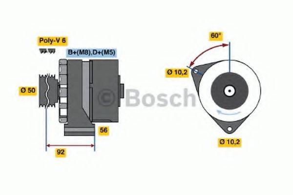 BOSCH 3639 Генератор