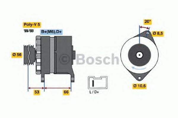 BOSCH 3648 Генератор