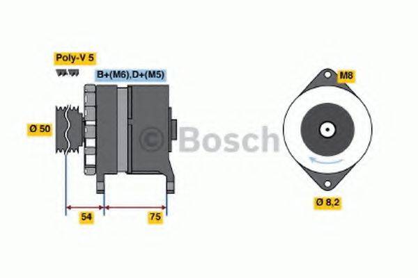 BOSCH 3653 Генератор