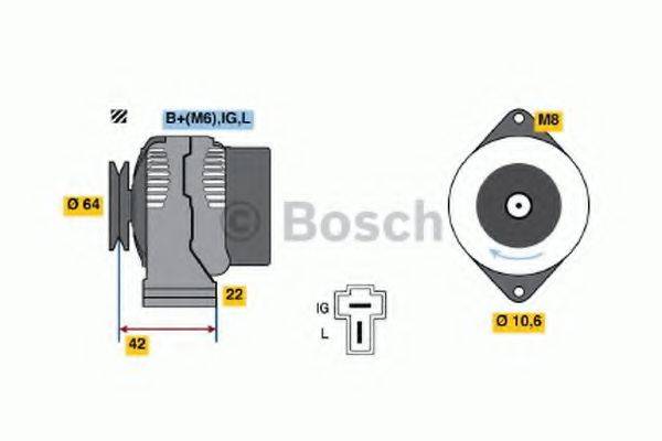 BOSCH 3664 Генератор