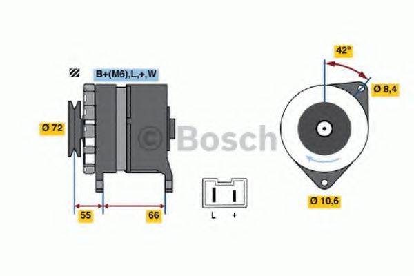BOSCH 3671 Генератор