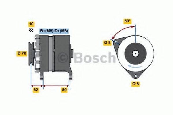 BOSCH 3677 Генератор