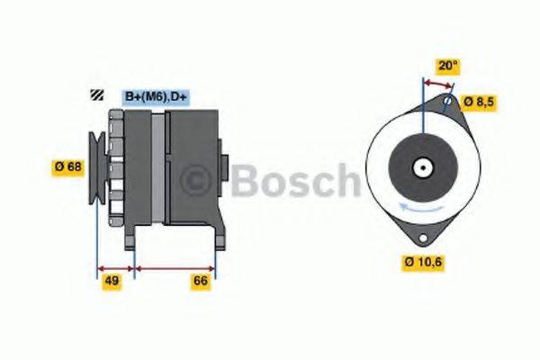 BOSCH 3684 Генератор
