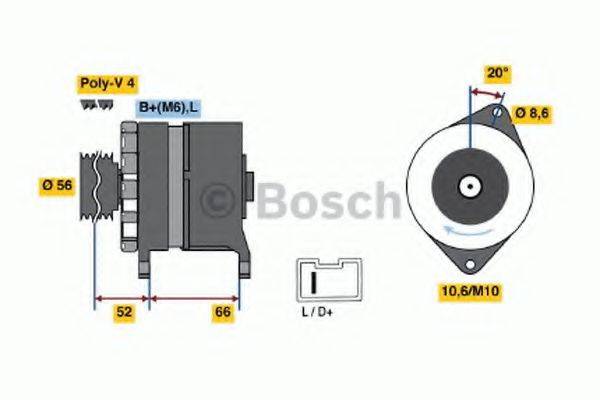 BOSCH 0 986 036 851