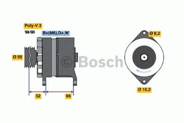 BOSCH 3686 Генератор